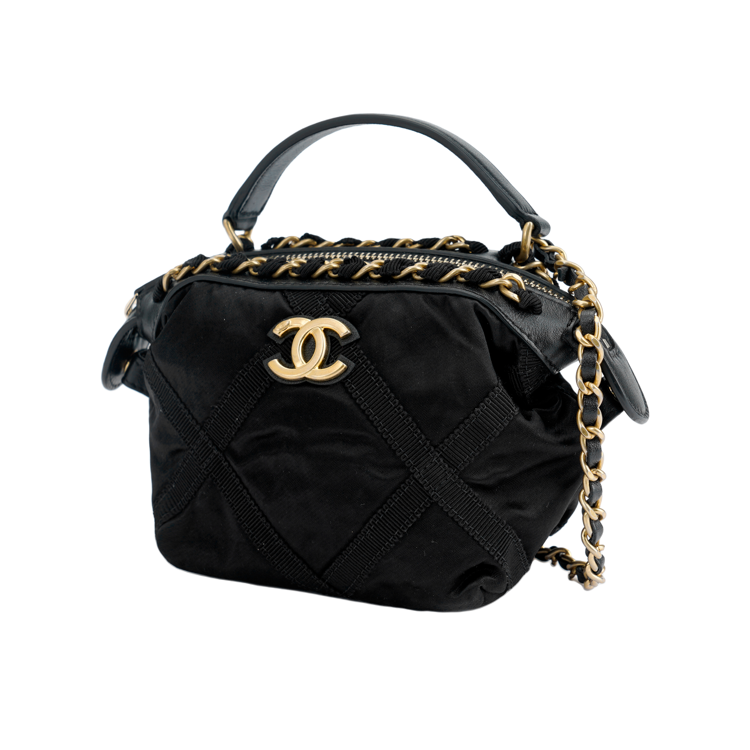 Женская сумка Chanel 22P (черная) — фото 2