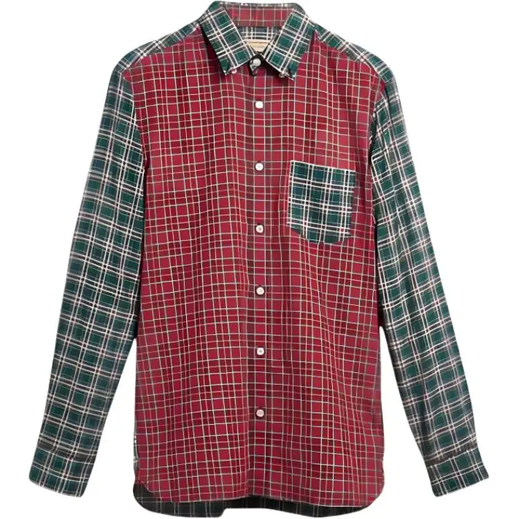 Burberry Shirt Men's Pink Green