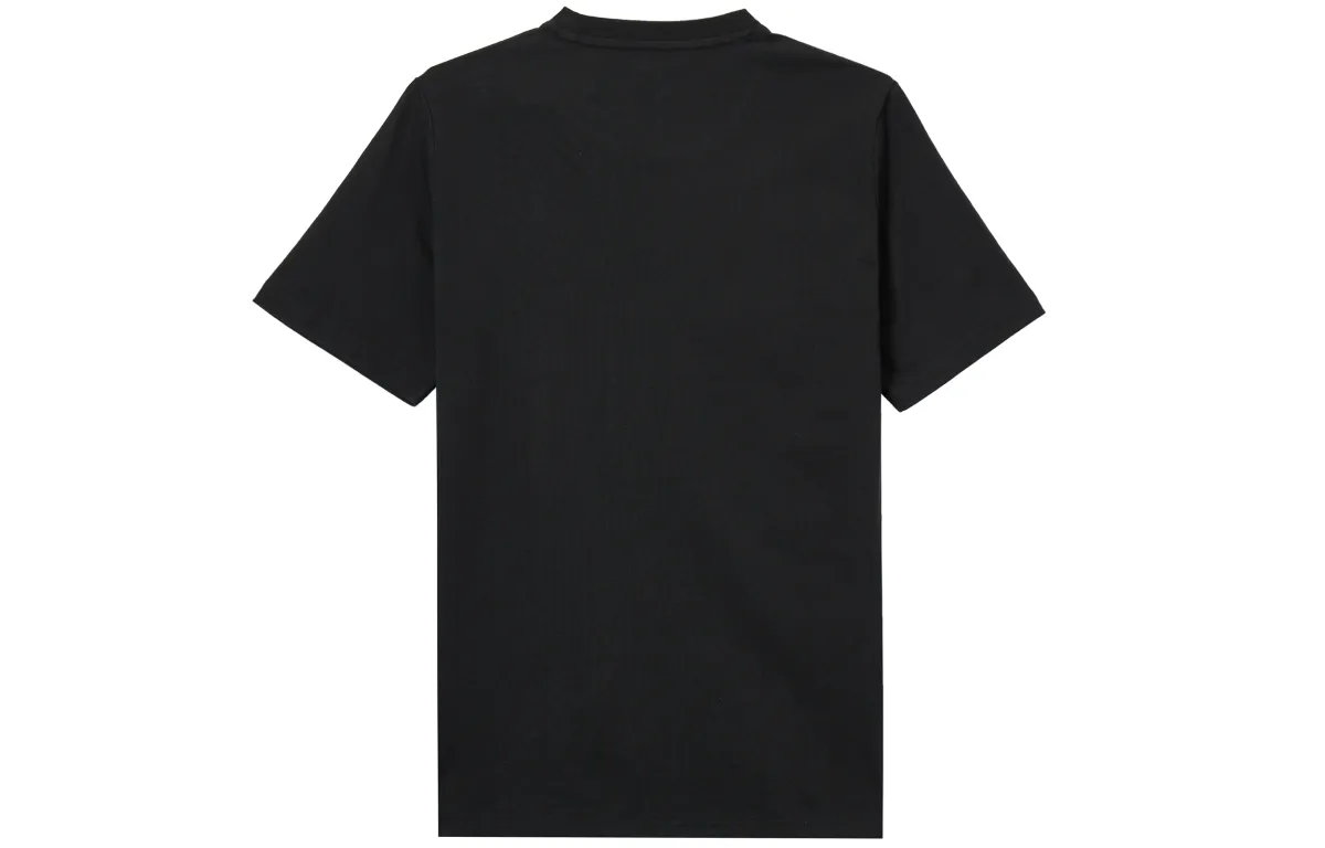 Adidas Drop Shoulder Sleeve T-Shirt Men's Black