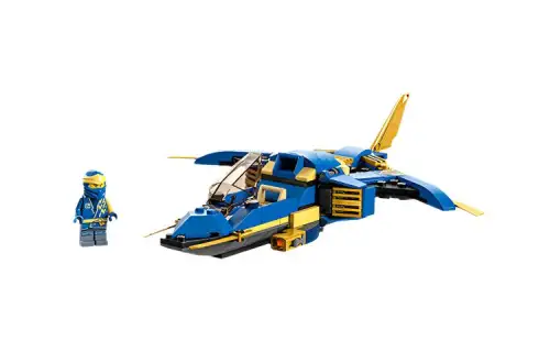 LEGO LEGO Ninjago Series Ninjago Jay's Lightning Jet Building Blocks 0-300pcs 71784