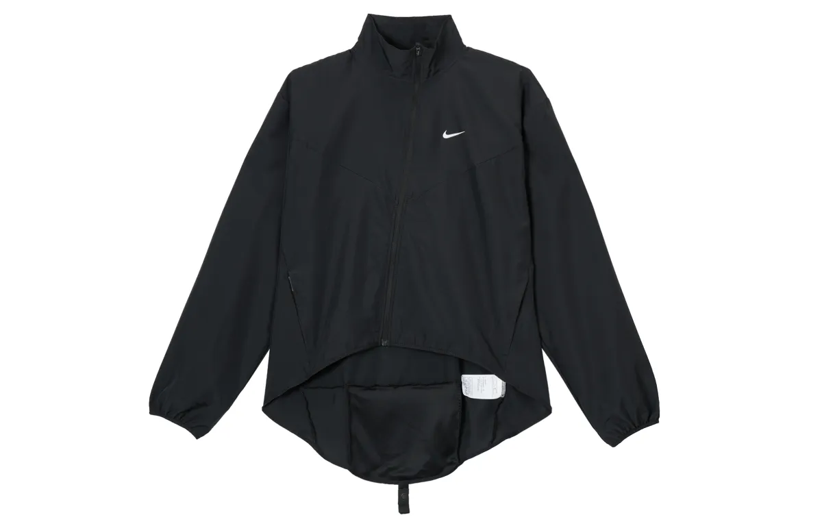 Nike Jackets Women's Black Stand Collar Moderate