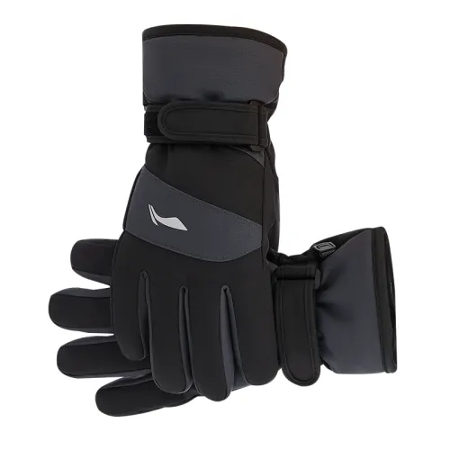 Li Ning, winter travel keep warm polyurethane gloves for men and women, for beloved