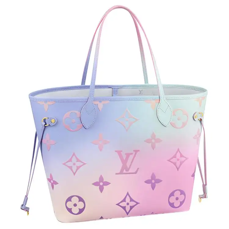 LOUIS VUITTON Neverfull Mm Sunrise Pastel