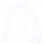 PRADA Shirts Men's White Lapel Moderate Other