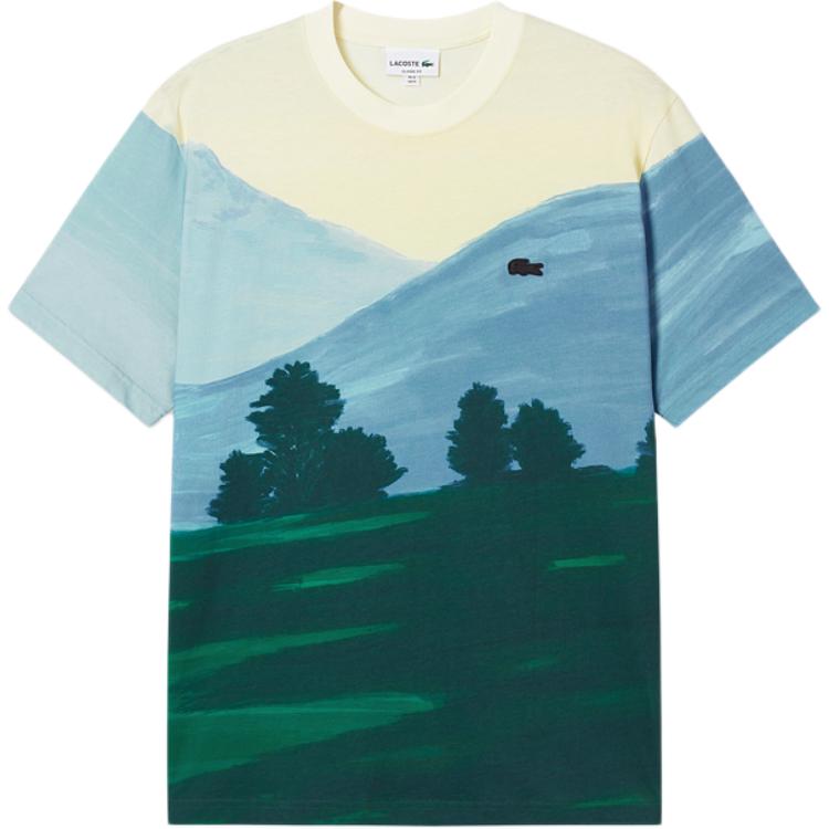 Мужская футболка LACOSTE FW25 (белая)