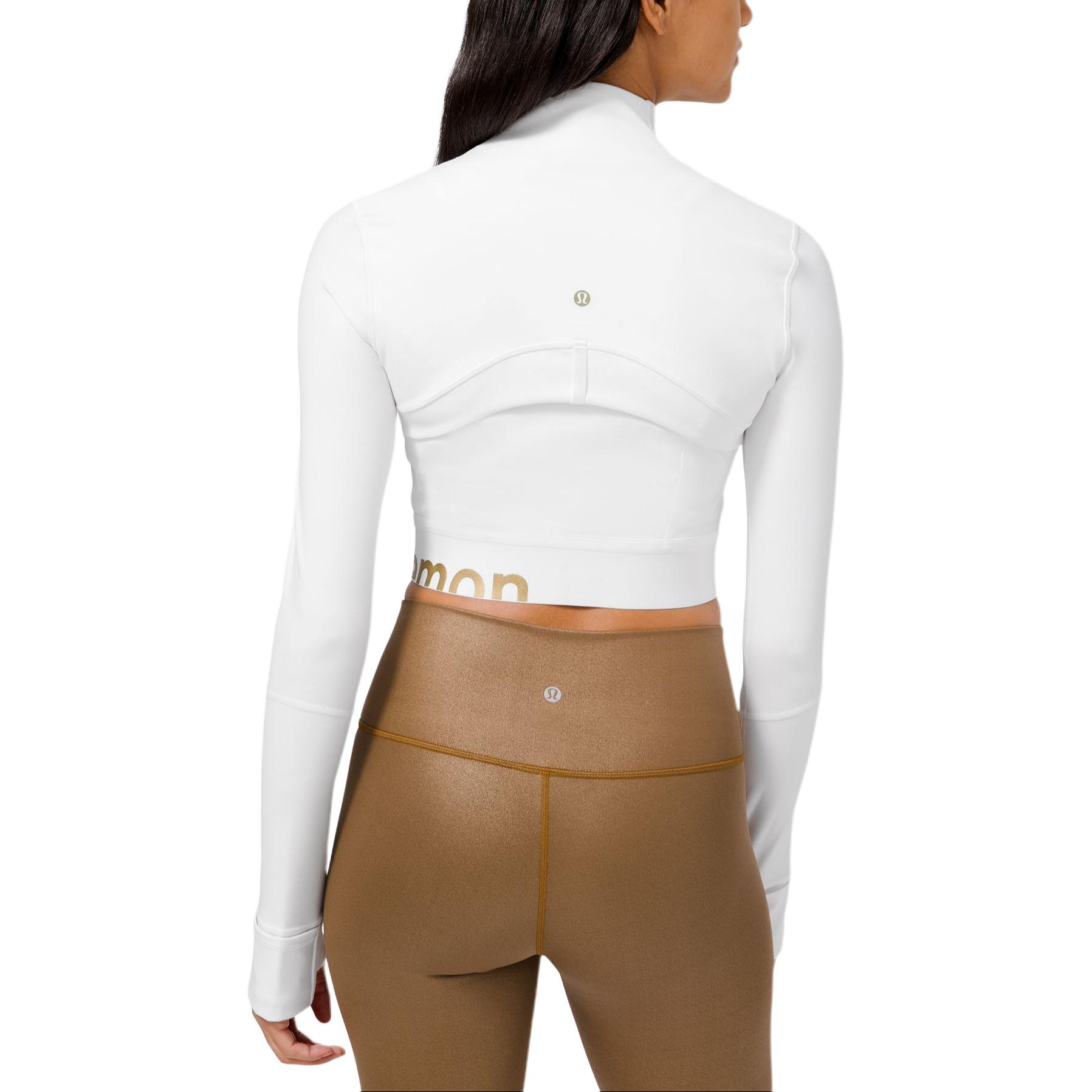 Lululemon Define Cropped Coat Women’s White