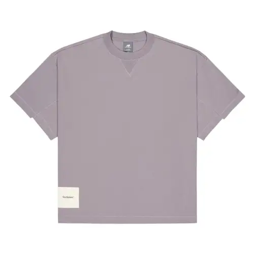 New Balance NB Grey SS25 T Shirt Unisex Purple