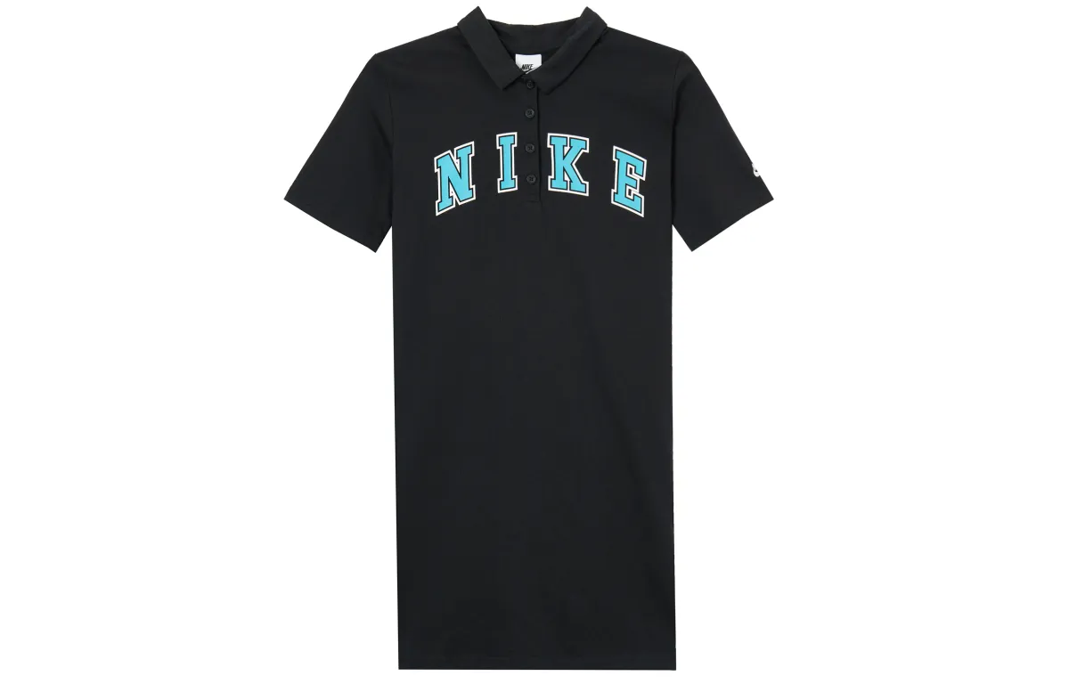 Nike Short Sleeved Dress Women's Black