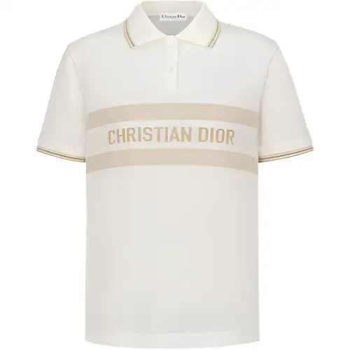 DIOR SS22 Polo Shirt Women's White
