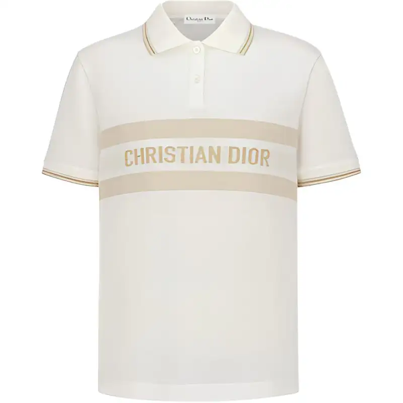 DIOR SS22 Polo Shirt Women's White