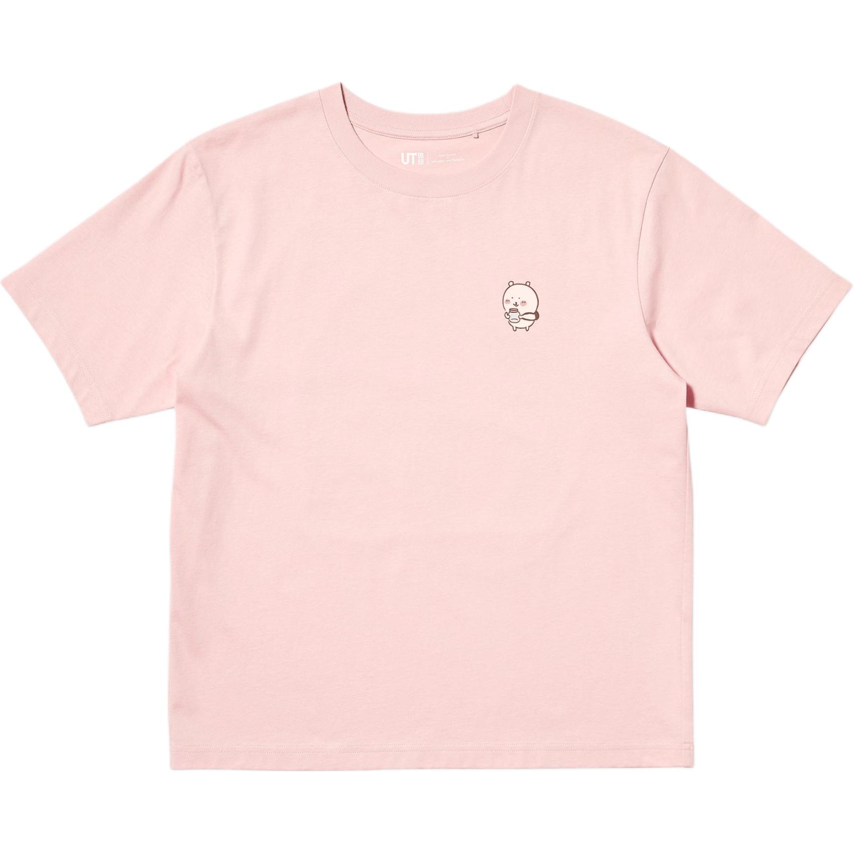 Женская футболка UNIQLO chiikawa (белая)