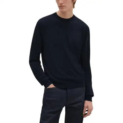 HERMES Sweater Men's Marine Blue
