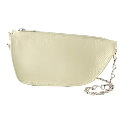 Burberry Lambskin Crossbody Bag, Shoulder Bag Women's Yellow Green