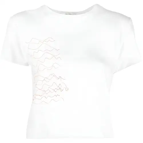 THE ROW T Shirts Women's White Crew Neck Moderate Straight Fit