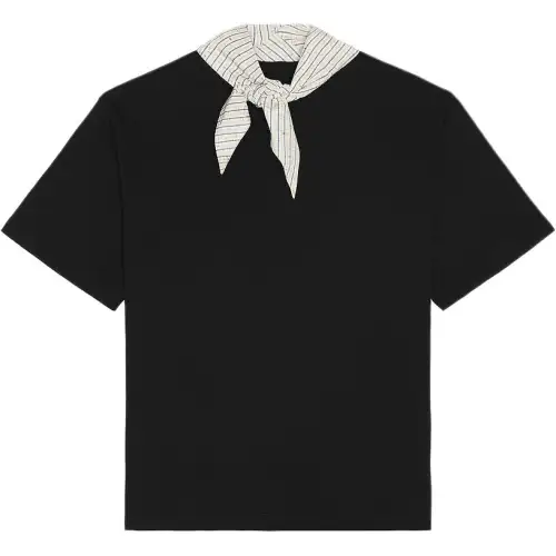 Bottega Veneta Scarf Detailed T Shirt