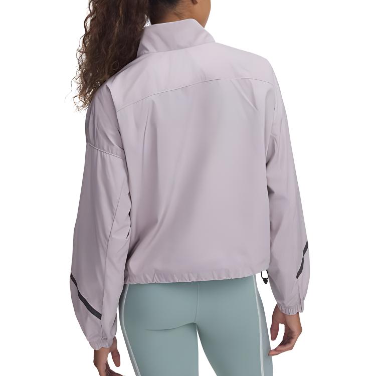 Женская куртка Under Armour Under Armour Unstoppable SS25 (серо-розовая) — фото 6