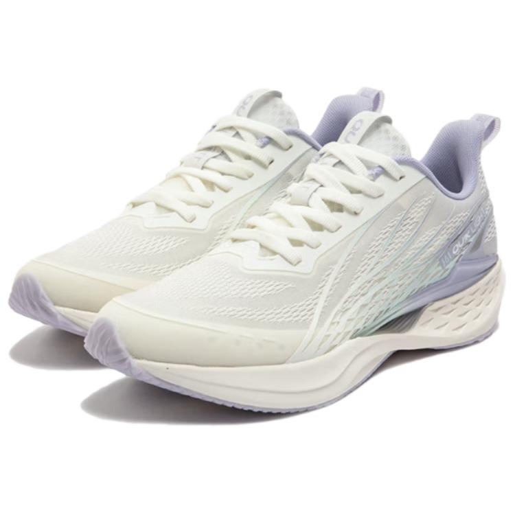 361° Flying Fish 4.0 Cushioning Abrasion Resistant Breathable Low top Casual Running Shoes Women’s White Purple