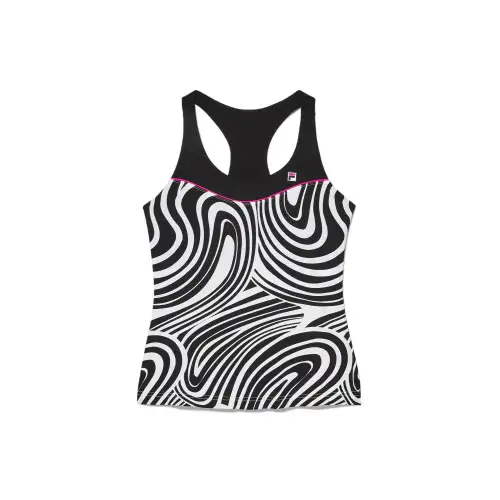 FILA Tennis Top Women's White Black 019