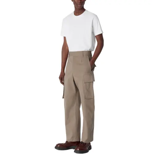 Bottega Veneta SS25 Cargo Pants Men's Gray