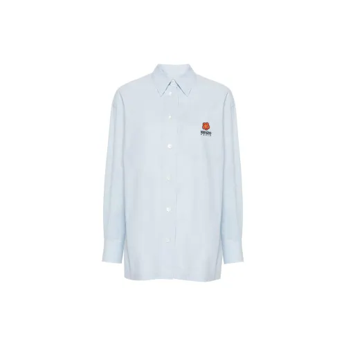KENZO Boke Flower Embroidered Buttoned Shirt