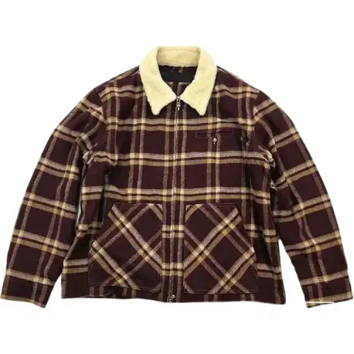 Chrome Hearts Parka Coats Unisex Brown Lapel Moderate