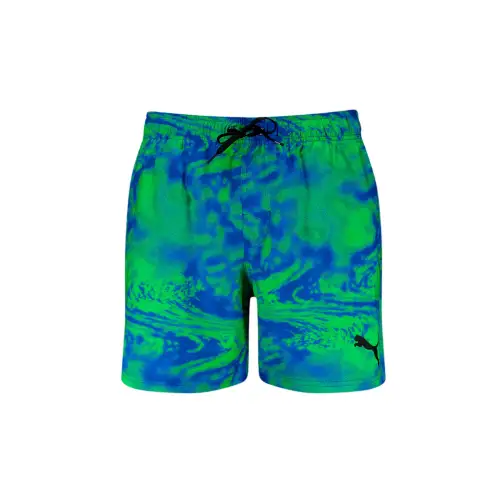PUMA Swimming Shorts Men's 1 Pack Blue Green