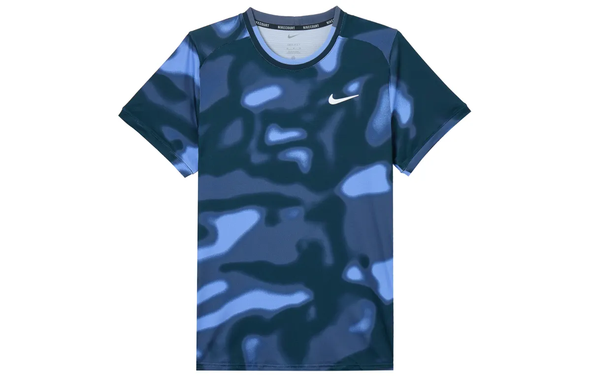 Nike Dri Fit T Shirt Men's Blue Black