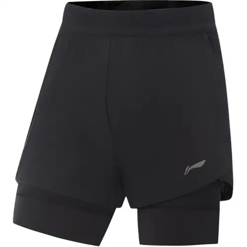 Li Ning Casual Shorts Women's Black Moderate