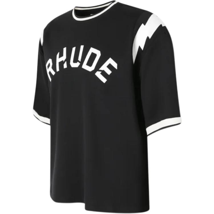 Мужская футболка RHUDE T (черная) — фото 3