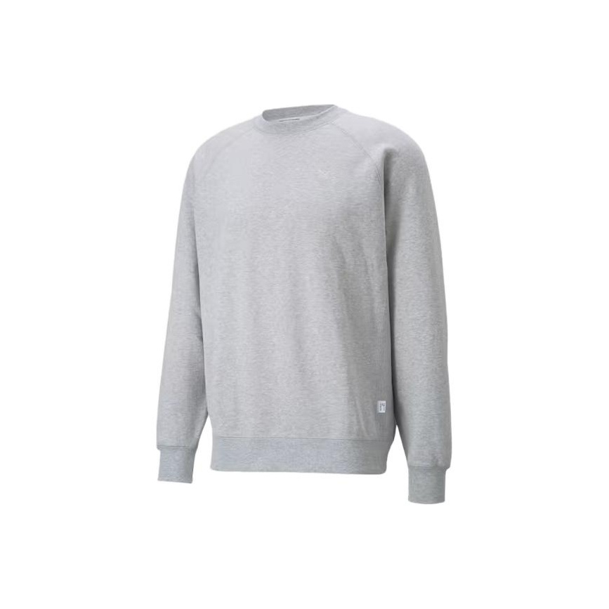 PUMA Mmq Series Crew Neck Sweatshirt Men's Gray