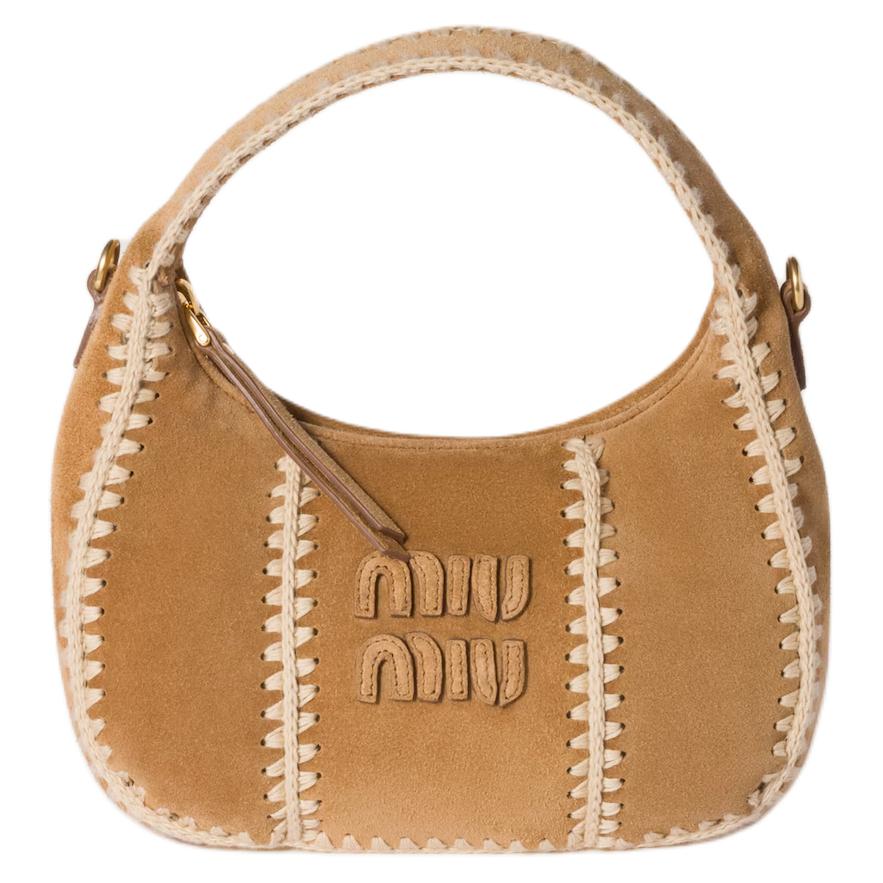 Женская сумка MIU MIU Wander (коричневая)