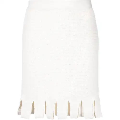 Bottega Veneta SS22 Skirt Women's White