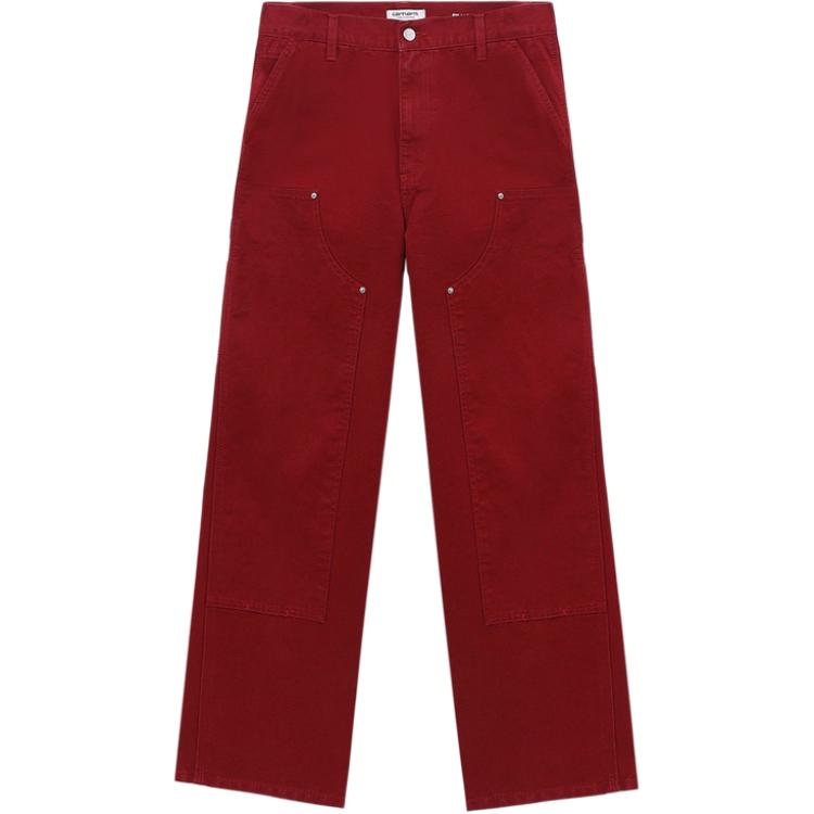 Женские штаны Carhartt WIP Double Knee (коричневые)