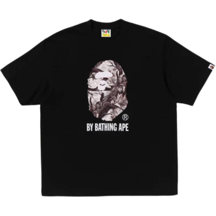 Мужская футболка A BATHING APE Tree Edge Camo (разноцветная)