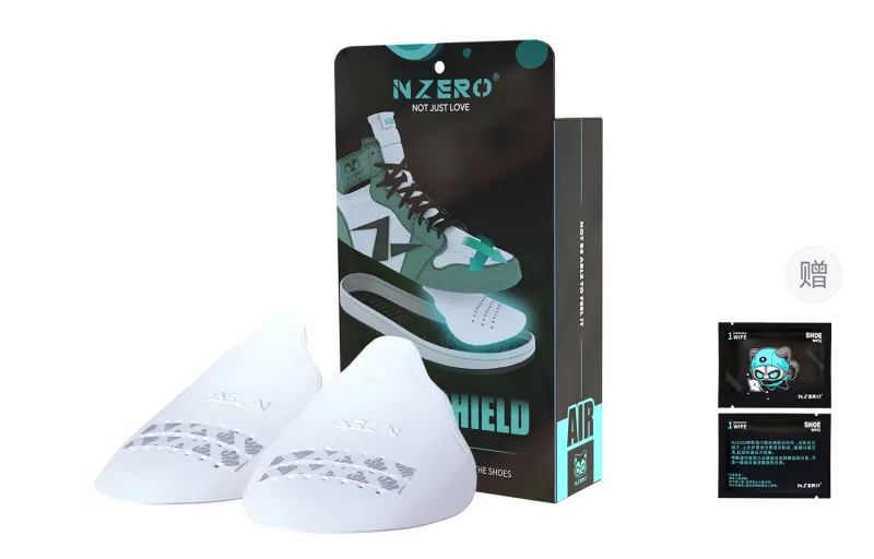 NZERO Anti-wrinkle shield for sneakers, universal for Nike AJ Air Force 1 dunk, anti-crease and wrinkle artifact, comfortable and breathable, repairs upper creases, EVA material, shoe stretcher and shoe shield