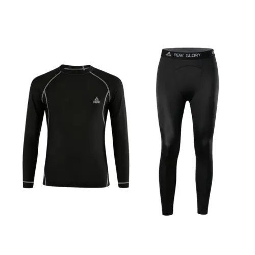 Demi-season fleece travel bullets for training, ski base keep warm overall for gym, set, tight, men's style