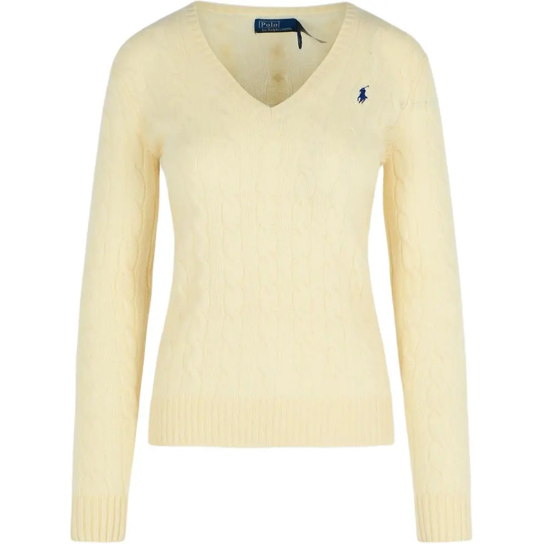 Polo Ralph Lauren FW25 Sweater Standard Women's Parchment