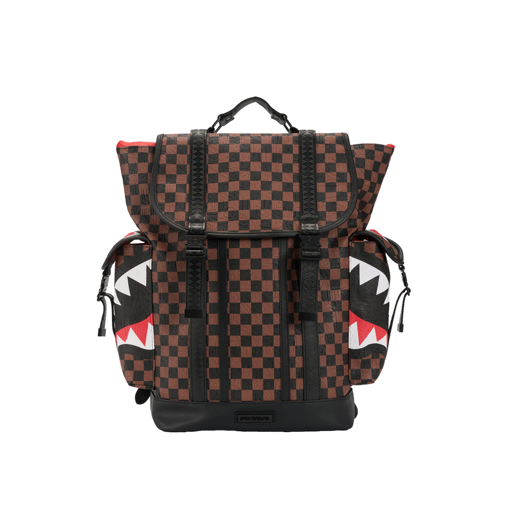 Рюкзак SPRAYGROUND sglogo PVC (коричневый)