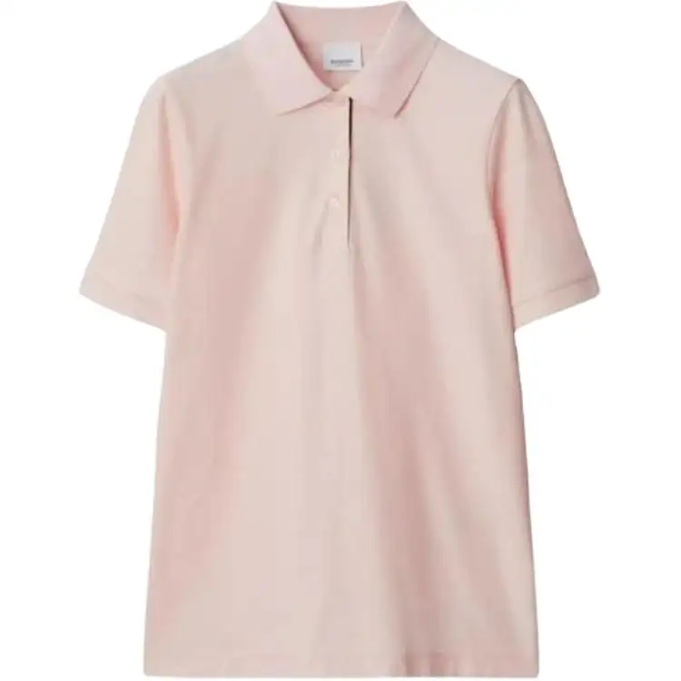 Burberry SS25 Polo Shirt Men's Pink