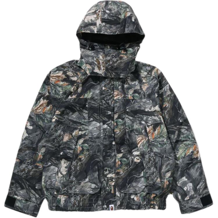 Мужская куртка A BATHING APE A BATHING APE FW25 TREE EDGE CAMO (камуфляжная)