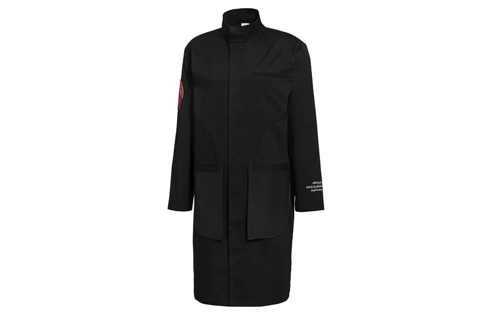 PUMA Trench Coats Unisex Stand Collar Moderate
