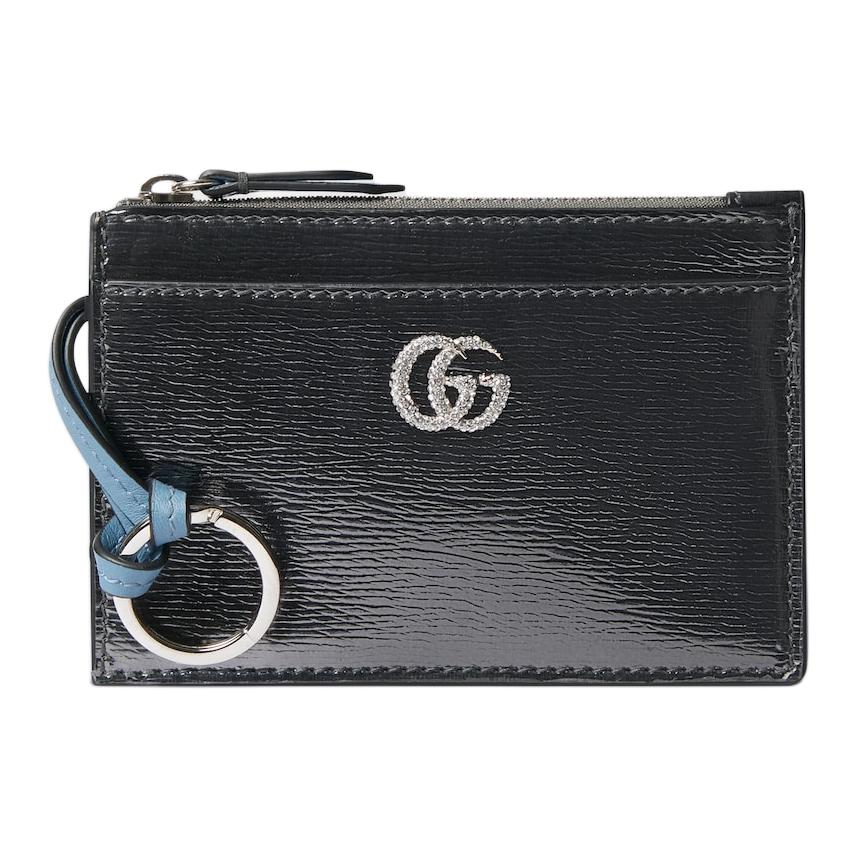 Женская сумка Gucci GG Marmont (серебряная)