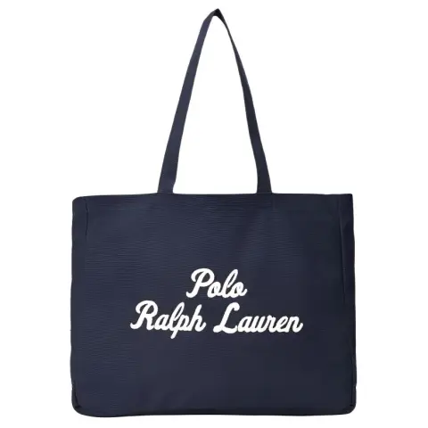 Polo Ralph Lauren Canvas Handbag, Shoulder Bag Unisex Blue