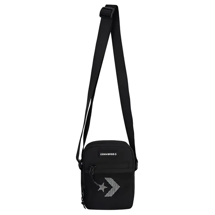 Converse Crossbody Polyester Shoulder Bag, Crossbody Bag Unisex Dark Gray
