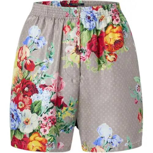 LOUIS VUITTON New Quarterly Products Of LV Casual Shorts Women's Light Umber Moderate