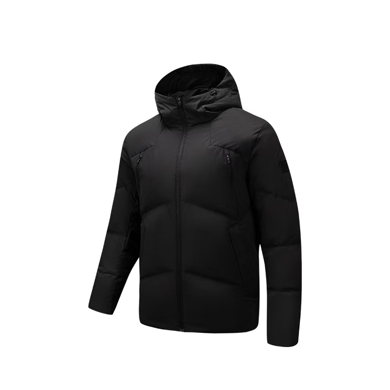 Мужской пуховик Anta Down Jacket (черный)
