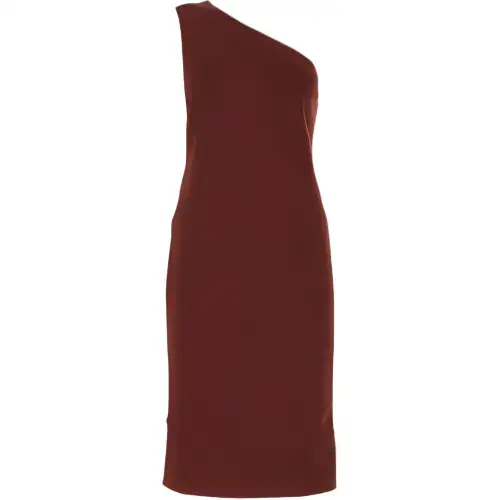 Bottega Veneta One Shoulder Knit Dress