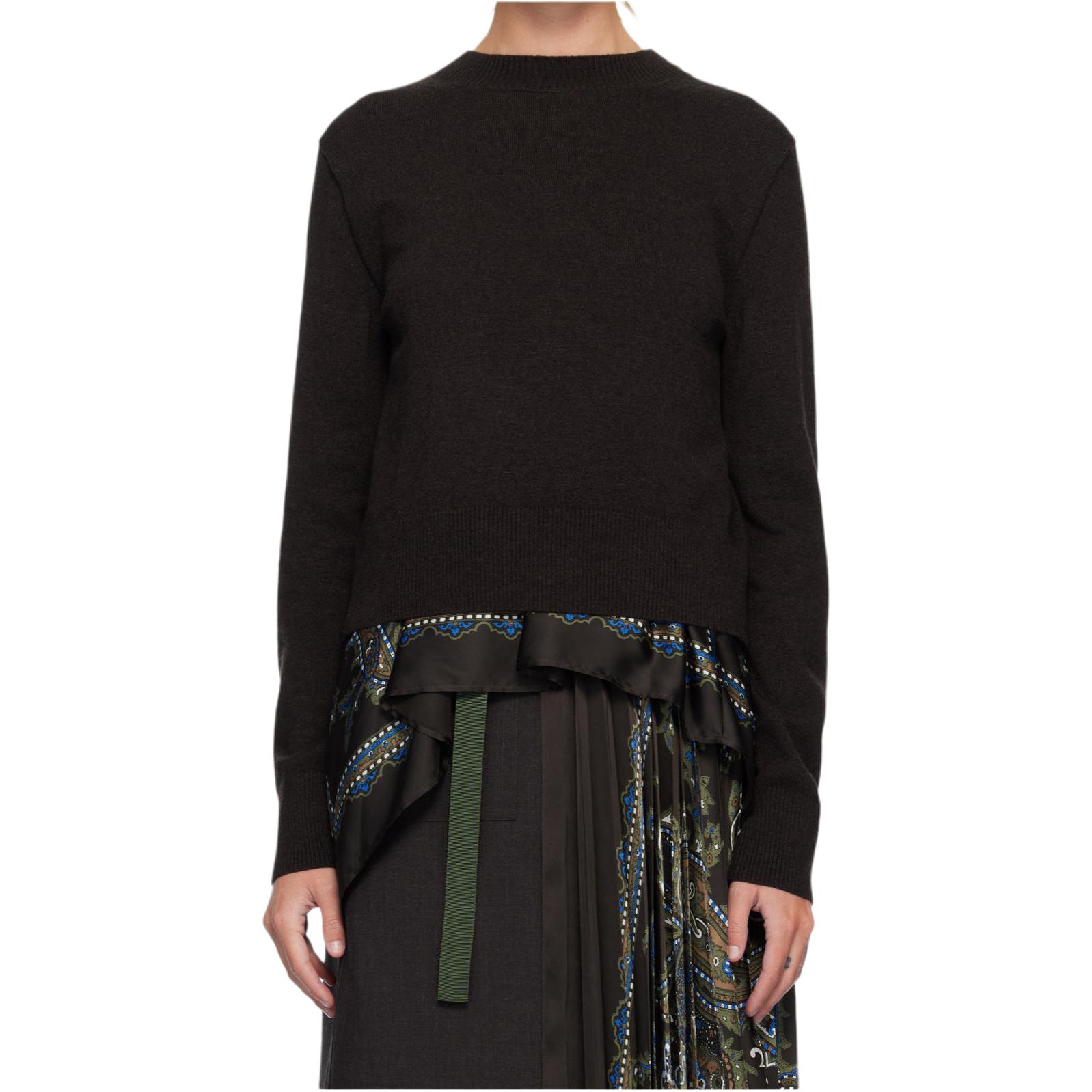 Женский свитер Sacai (разноцветный)