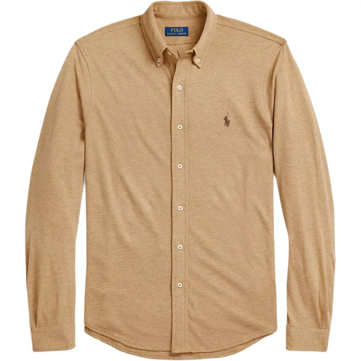 Polo Pony-embroidered cotton shirt