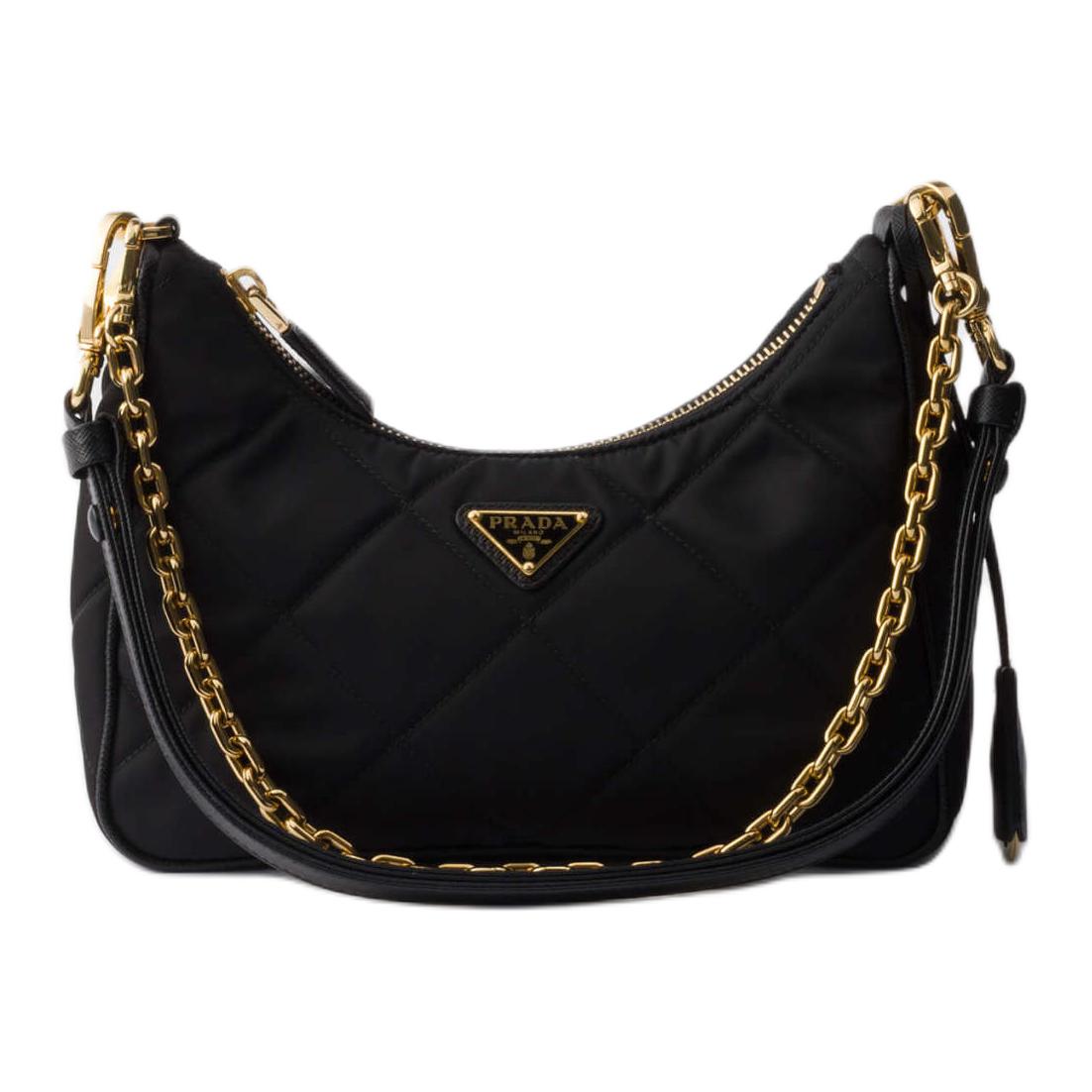 Женская сумка Prada Re-Edition 1995 Chaine (черная)